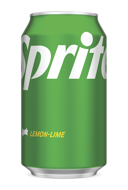 The standard green Sprite Lemon-Lime can before the redesign